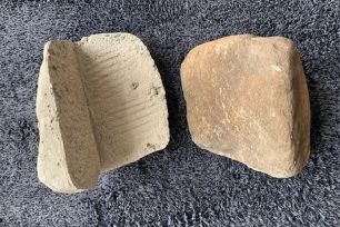 Hörnstycke Flagstone M Coffee