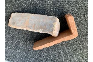 Hörnstycke patina beige