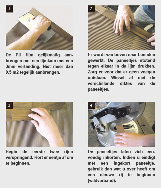 Montera Panelträ